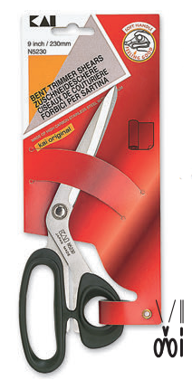 KAI Cut 5230 Professional Tailor's Scissors, Bench Cutting, Straight Blade, 23cm